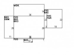 135 Blake St, Newton, MA 02460 floor plan