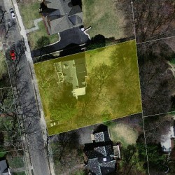 20 Somerset Rd, Newton, MA 02465 aerial view