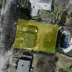 602 Grove St, Newton, MA 02462 aerial view