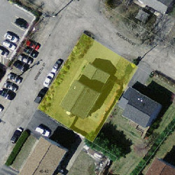 32 Kenneth St, Newton, MA 02461 aerial view