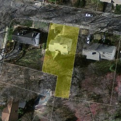 44 Kendall Rd, Newton, MA 02459 aerial view