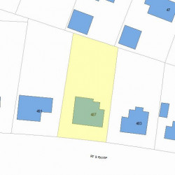 487 Boylston St, Newton, MA 02459 plot plan