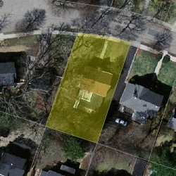 50 Fenno Rd, Newton, MA 02459 aerial view
