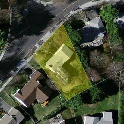 66 Greenwood St, Newton, MA 02459 aerial view