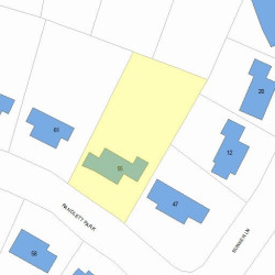 55 Randlett Park, Newton, MA 02465 plot plan