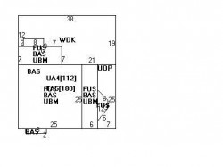 153 Cypress St, Newton, MA 02459 floor plan