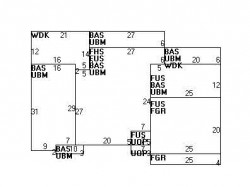 170 Morton St, Newton, MA 02459 floor plan