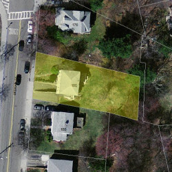 180 Dedham St, Newton, MA 02461 aerial view