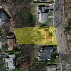 103 Blake St, Newton, MA 02460 aerial view