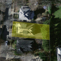 19 Ransom Rd, Newton, MA 02459 aerial view