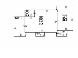 24 Burnside Rd, Newton, MA 02461 floor plan