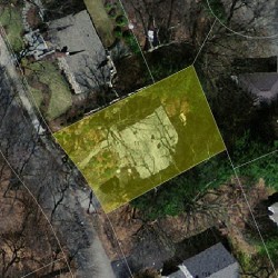 11 Nantucket Rd, Newton, MA 02461 aerial view