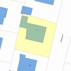 17 Fairview St, Newton, MA 02458 plot plan