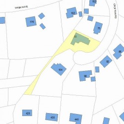 93 Crofton Rd, Newton, MA 02468 plot plan