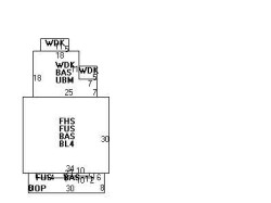448 Woodward St, Newton, MA 02468 floor plan