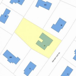 18 Broken Tree Rd, Newton, MA 02459 plot plan