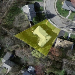 107 Truman Rd, Newton, MA 02459 aerial view