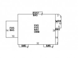 21 Groveland St, Newton, MA 02466 floor plan