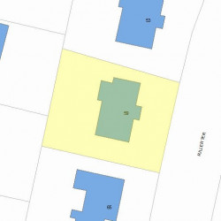59 Fuller Ter, Newton, MA 02465 plot plan