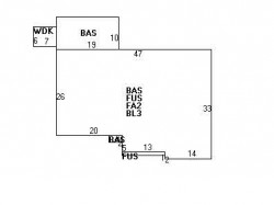 15 Homestead St, Newton, MA 02468 floor plan