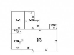 107 Truman Rd, Newton, MA 02459 floor plan