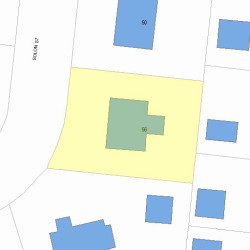 56 Solon St, Newton, MA 02461 plot plan