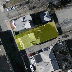 44 Thornton St, Newton, MA 02458 aerial view
