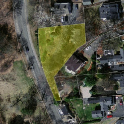 14 Ellis St, Newton, MA 02464 aerial view