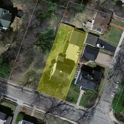 255 Mill St, Newton, MA 02459 aerial view