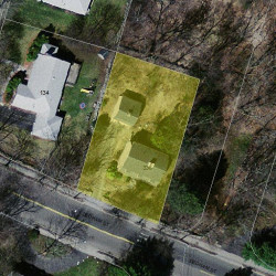 336 Dedham St, Newton, MA 02459 aerial view