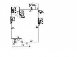 38 Harrington St, Newton, MA 02460 floor plan