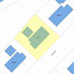 35 Louise Rd, Boston, MA 02467 plot plan