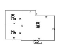 11 Cumberland Rd, Newton, MA 02465 floor plan