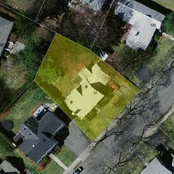 94 Fessenden St, Newton, MA 02460 aerial view