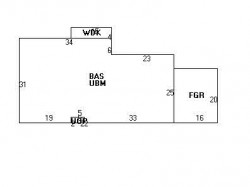 15 Philbrick Rd, Newton, MA 02459 floor plan