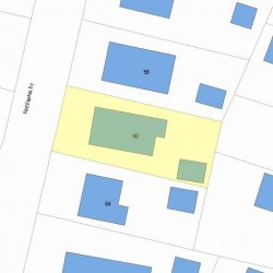 60 Freeman St, Newton, MA 02466 plot plan