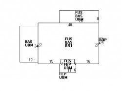 264 Mill St, Newton, MA 02459 floor plan