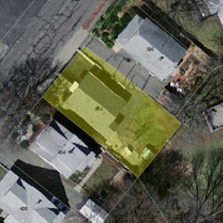 400 California St, Newton, MA 02460 aerial view