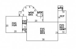 20 Kewadin Rd, Newton, MA 02468 floor plan
