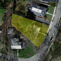 59 Carlton Rd, Newton, MA 02468 aerial view