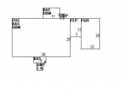 17 Tamarac Rd, Newton, MA 02464 floor plan