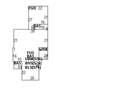 90 Fairlee Rd, Newton, MA 02468 floor plan