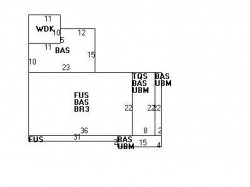 97 Garland Rd, Newton, MA 02459 floor plan