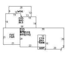 86 Oldham Rd, Newton, MA 02465 floor plan