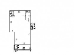 312 Cherry St, Newton, MA 02465 floor plan