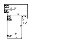 24 Chandler Pl, Newton, MA 02464 floor plan