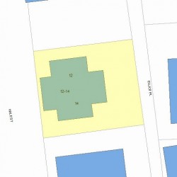 12 Hale St, Newton, MA 02464 plot plan