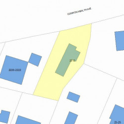 2212 Commonwealth Ave, Newton, MA 02466 plot plan