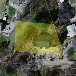 11 Jaconnet St, Newton, MA 02461 aerial view