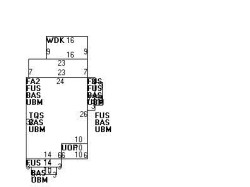 1658 Centre St, Newton, MA 02461 floor plan